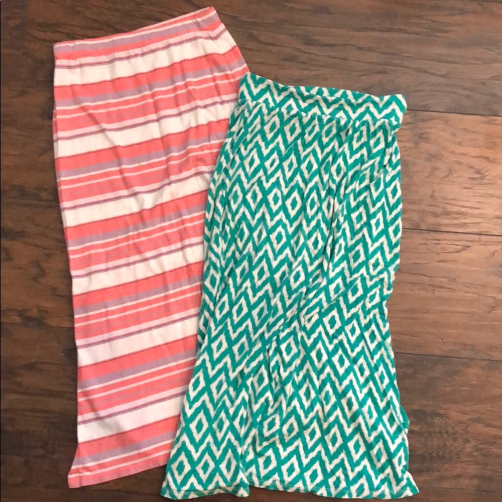 2 long skirts